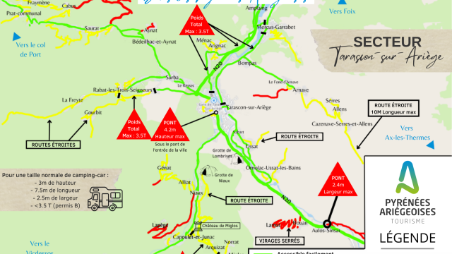 Tarascon-sur-Ariège (420 × 297 mm)