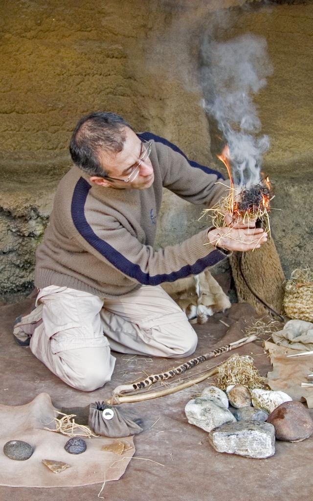 Estancia prehistórica del fuego