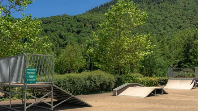 2011 Plaine Des Sports Auzat Skatepark Cp Mairie